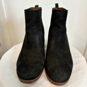 Lucky Brand - Suede Ankle Boot - Black - Sz 9.5